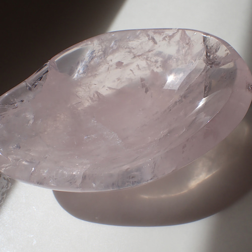ローズクォーツのお皿 その他インテリア雑貨 Archa crystals