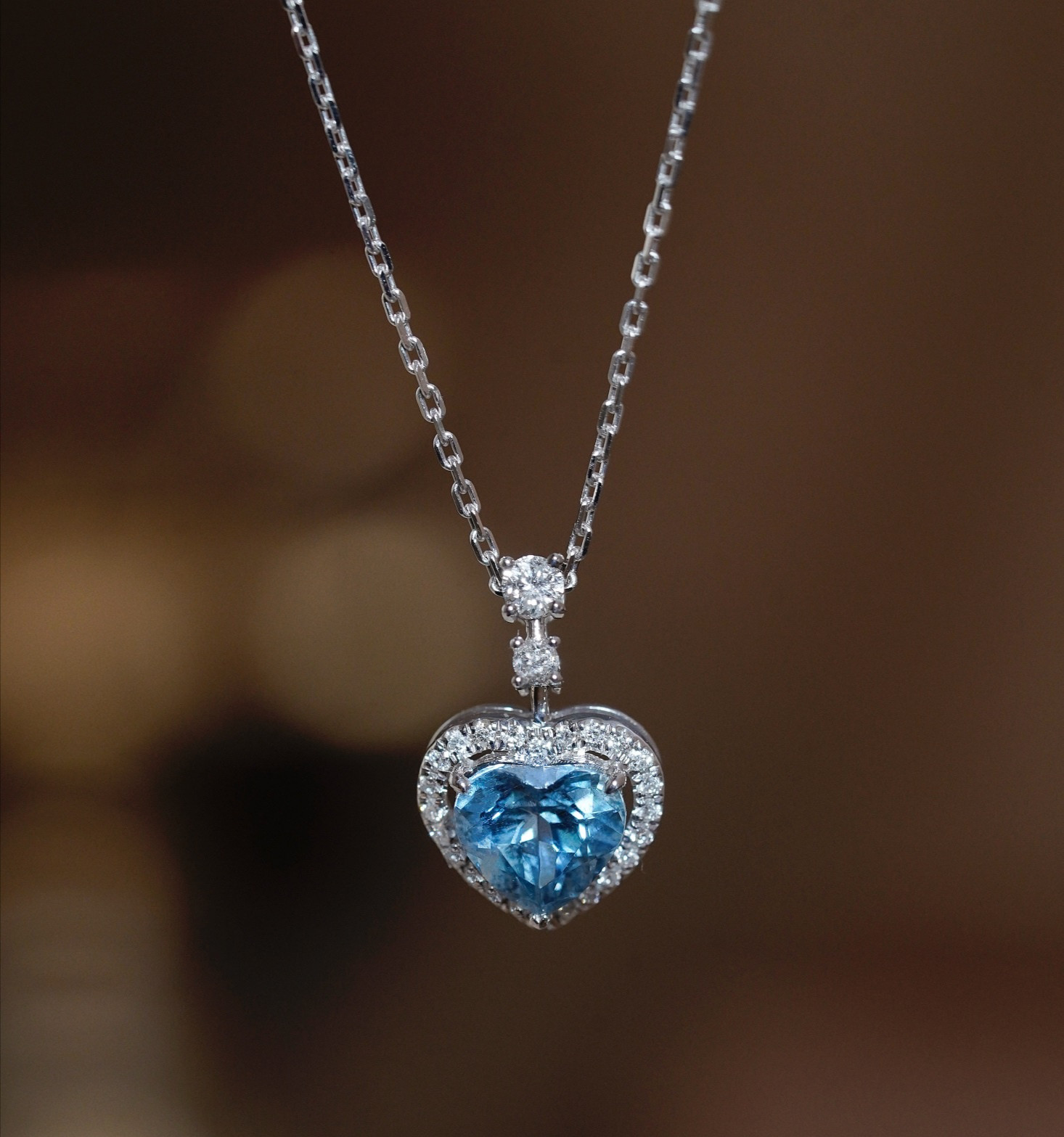 ⭐︎【高級】天然 アクアマリン ネックレス 10.1g 