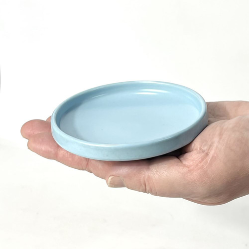 青磁・水色☆選べる青の切立豆小皿 シンプルな京焼 <送料固定600円