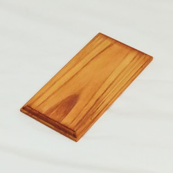木製(ひのき) ディスプレイベース (160×80mm長方形) カラー選択可 送料無料 4枚目の画像