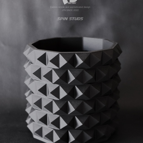 塊根植物 鉢 植木鉢 Adv-001-2 (90×85) おしゃれ スタッズ 鋲 多肉