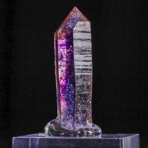 アメシスト ヘマタイト 共生 鉱物 標本 原石 アメジスト ブランド