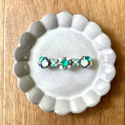 うっとり煌めくスワロフスキーのブリリアントバレッタ クリスタル