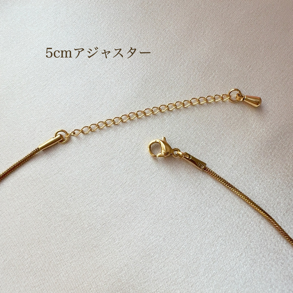 【新色追加】大人気＊シンプルなバーネックレス/ ゴールド　チョーカー　金属アレルギー対応　つけっぱなし　ステンレス　秋冬 12枚目の画像
