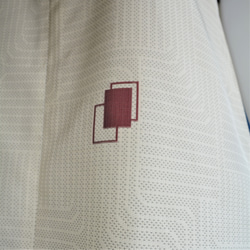 着物リメイク　ロングジャンパースカート(大島紬） 8枚目の画像