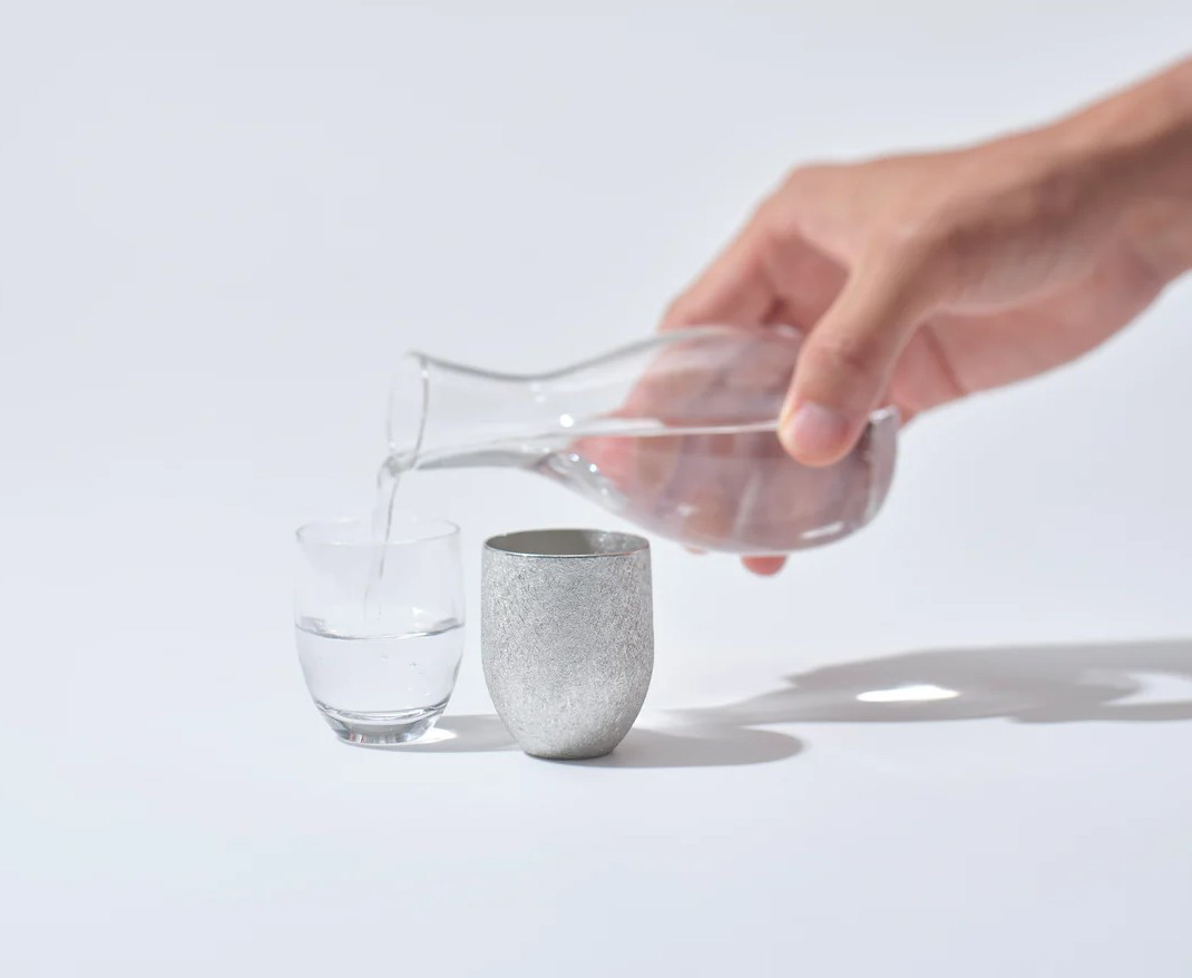 錫製酒器　日日是好日　ー錫と硝子ー