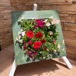 額縁プランター三脚付き 一輪挿し・花瓶・花器 mokokobo 通販