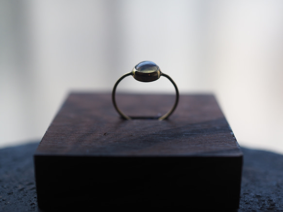 opal brass ring (utakata) 5枚目の画像