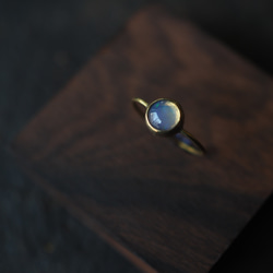 opal brass ring (utakata) 3枚目の画像