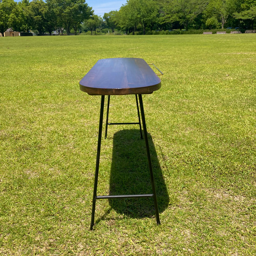 折り畳みスケボーテーブル アイアン 簡単設営 アウトドア