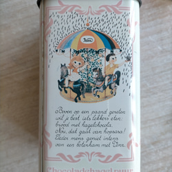オランダ ヴィンテージ ティン缶【TA0010】Netherlands Vintage、Antique 6枚目の画像
