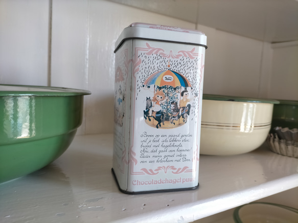 オランダ ヴィンテージ ティン缶【TA0010】Netherlands Vintage、Antique 13枚目の画像
