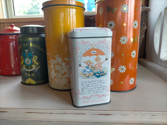 オランダ ヴィンテージ ティン缶【TA0010】Netherlands Vintage、Antique 14枚目の画像