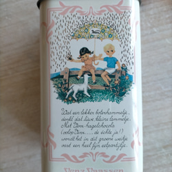 オランダ ヴィンテージ ティン缶【TA0010】Netherlands Vintage、Antique 8枚目の画像