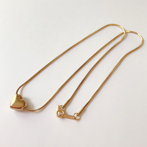 高品質ステンレスネックレスおしゃれハート♡1個395円 ハート ネックレス レディース サージカルステンレス シンプル