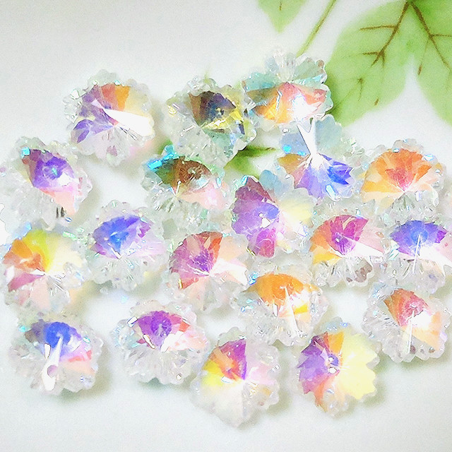 ガラスの器　オーロラ 加工