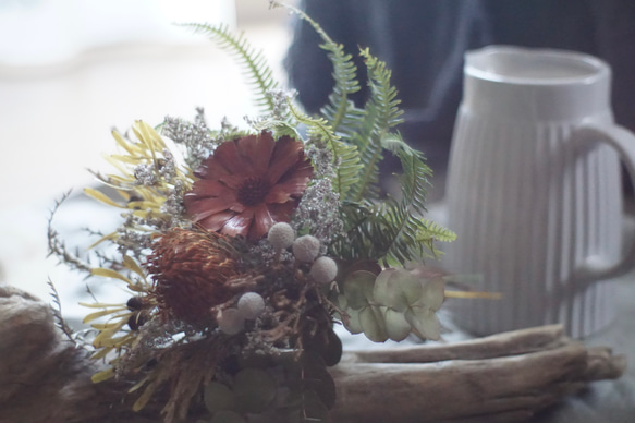 【ドライフラワー＊ブーケ】ネイティブフラワー　ナチュラル　人気の花　リペンスロゼッタ　模様替えに　ギフトに 13枚目の画像