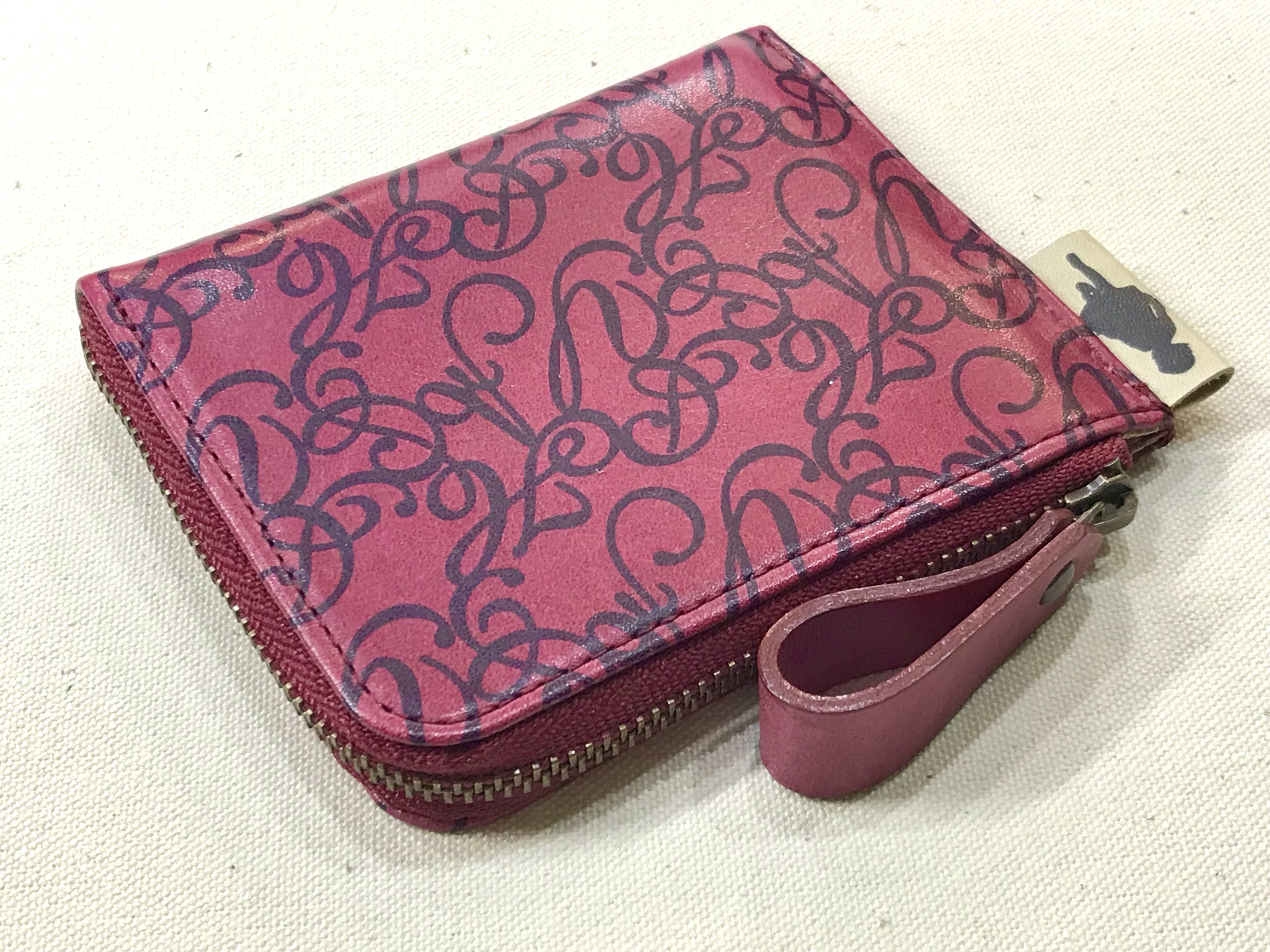 Ｌ型ファスナーハーフウォレット