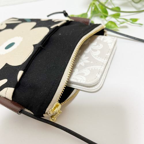 REONARD FASHION 肩掛け スマホポーチ ポシェット 花柄 REONARD FASHION 肩掛け スマホポーチ ポシェット 花柄