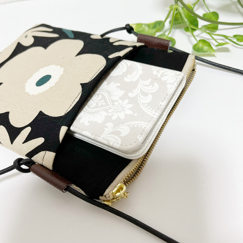 REONARD FASHION 肩掛け スマホポーチ ポシェット 花柄 花柄 スマホショルダー スマホポシェット スマホポーチ