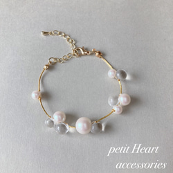 ブランド雑貨総合 Pearl & お呼ばれ 結婚式 ブレスレット◯⚪︎° Bubble その他