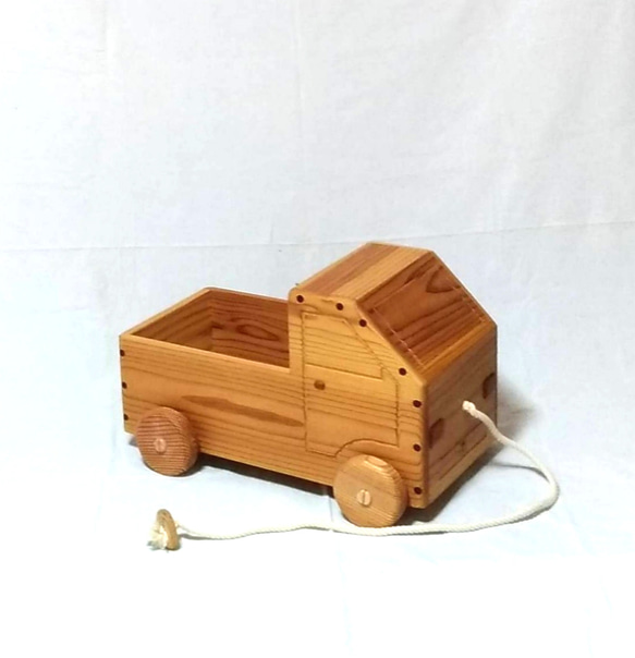 軽トラック型おもちゃ箱 1枚目の画像