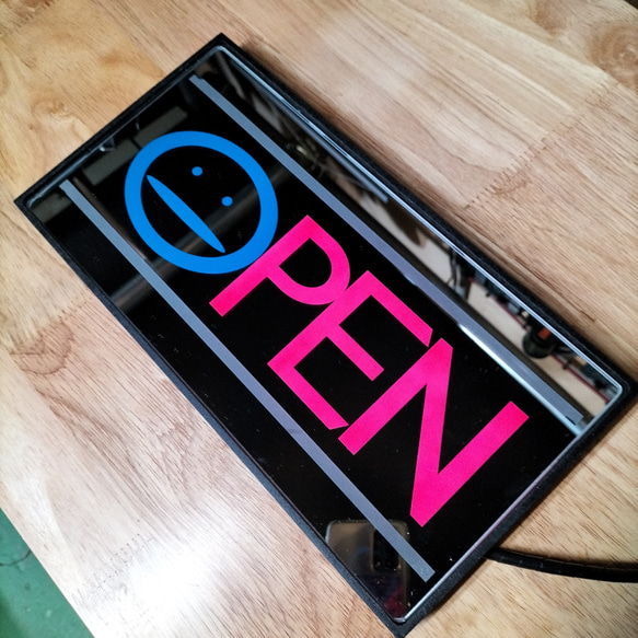 OPEN蛍光LED看板 その他インテリア雑貨 403和ークス 通販｜Creema 