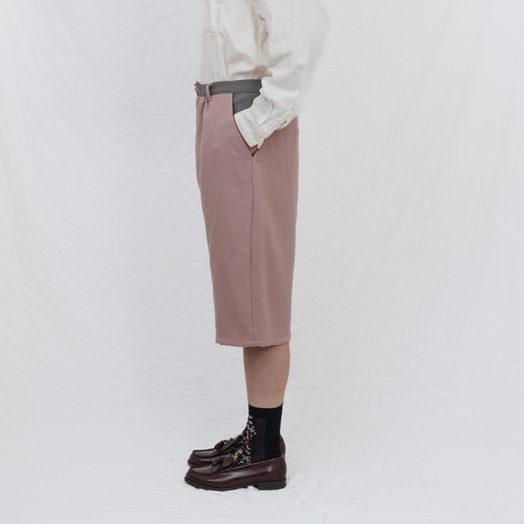 【エシカル 一点物】Relaxed dull tone pants(4-28) 7枚目の画像