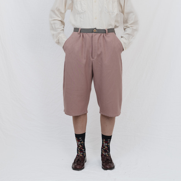 【エシカル 一点物】Relaxed dull tone pants(4-28) 6枚目の画像