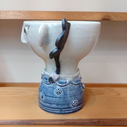 【✳︎toto✳︎さま】vintage doll ୨୧ 女の子の フラワーベース ✳︎toto✳︎さま】vintage doll ୨୧ 女の子の フラワーベース