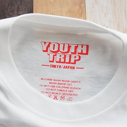ブリティッシュカー Tシャツ　Ｍ or Lサイズ　☆ホワイト☆　車　YOUTH TRIP 6枚目の画像