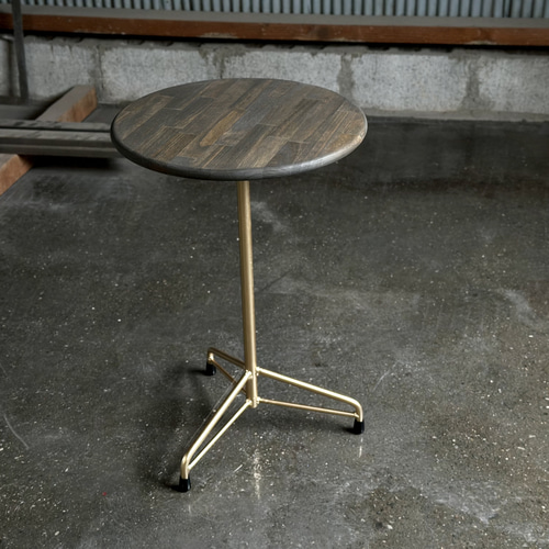 サイドテーブル/インダストリアル/1人用/コーヒーテーブル/アイアン