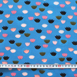 カットクロス Cloud9 Fabrics Spring Riviere 227146 Floating Flora 3枚目の画像