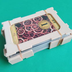 連結可能カードトレイ2㎝×2個＋蓋　ドミニオンなどボードゲームに 3枚目の画像