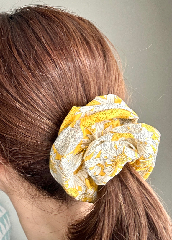[Summer chouchou] 使用 Liberty 印花面料的髮飾 using Liberty fabric 第4張的照片