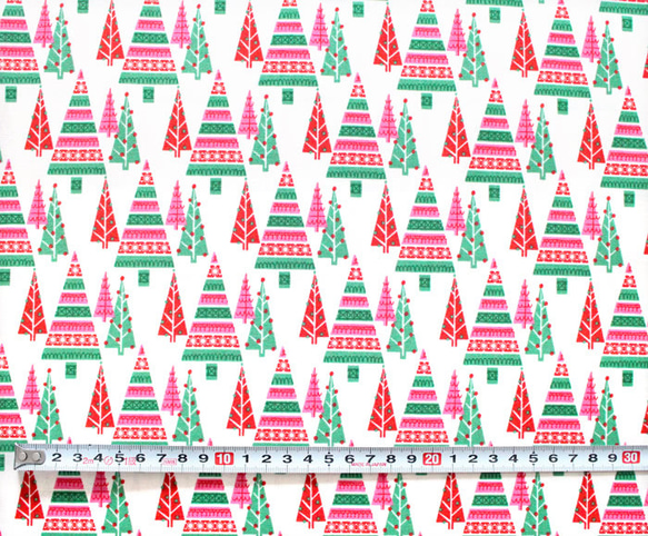 カットクロス Cloud9 Fabrics Christmas Past 227091 Pretty Pines 3枚目の画像