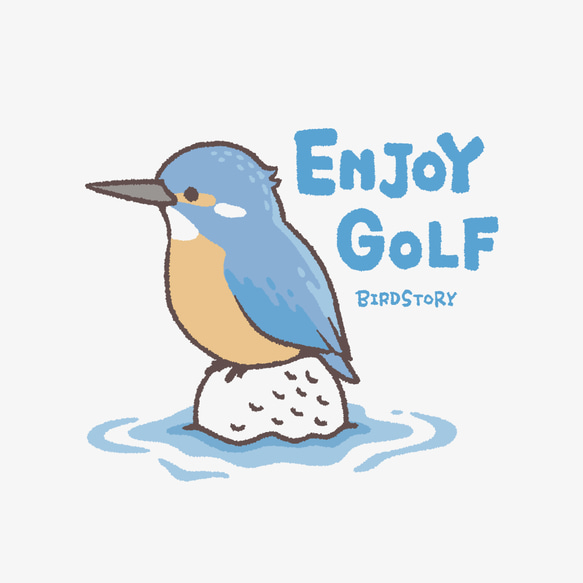 Tシャツ（ENJOY GOLF / 池ポチャ） 3枚目の画像