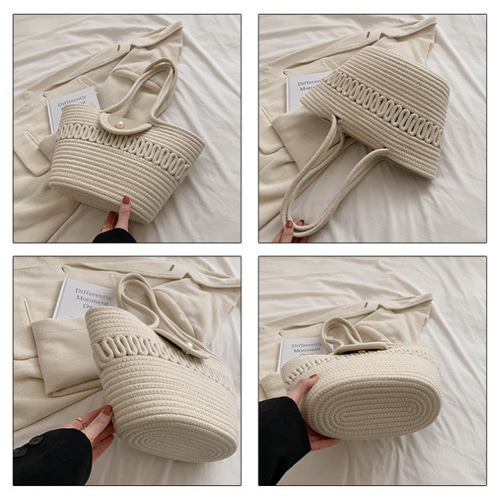 【新品・未使用】GUESS 通勤　大容量　大きいかごバッグ ベージュ　夏 新品・未使用】GUESS 通勤 大容量 大きいかごバッグ ベージュ 夏