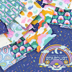 カットクロス Cloud9 Fabrics Stardust 227171 Cosmic Cloudscape 7枚目の画像