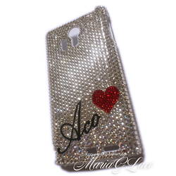 [mariaglace] Letter Name Smartphone Case S23 SC-51D SCG19 S22 Ul 第2張的照片