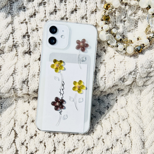Society6  iPhoneケース 花 抽象的 ナチュラル 自然 iPhoneケース 花柄 flower スマホケース Android対応 おしゃれ