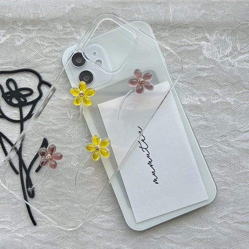 iPhoneケース 花柄 flower スマホケース Android対応 おしゃれ