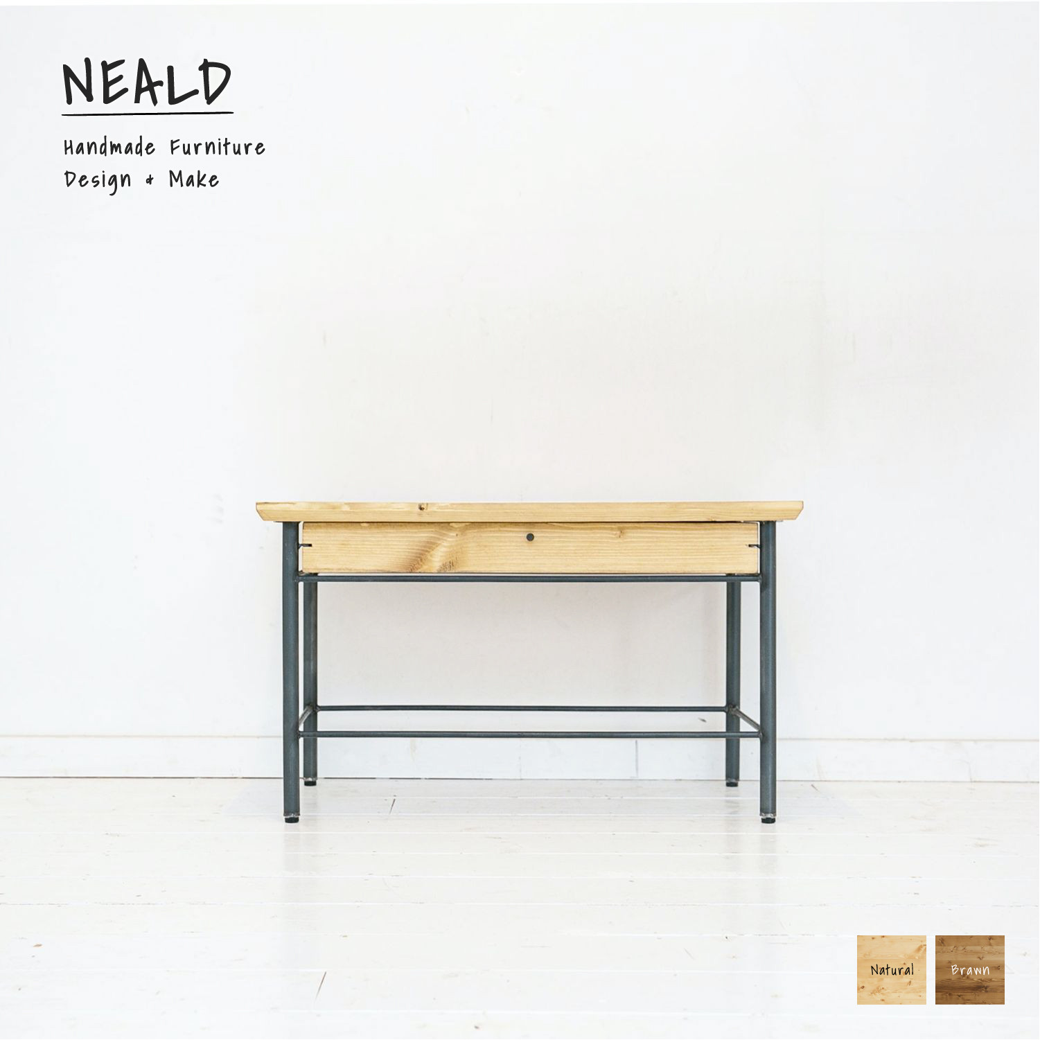 [送料無料] 無垢 ローテーブル リビングテーブル w70 [受注製作] TBL.03