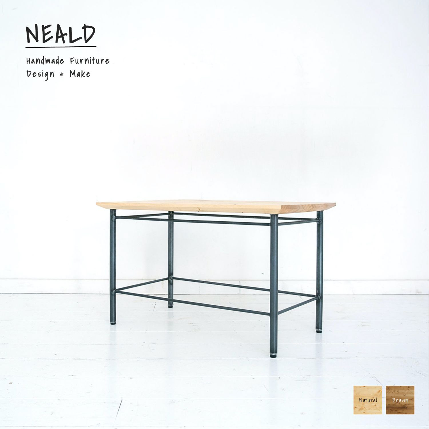 [送料無料] 無垢 ローテーブル リビングテーブル w70 [受注製作] TBL.02