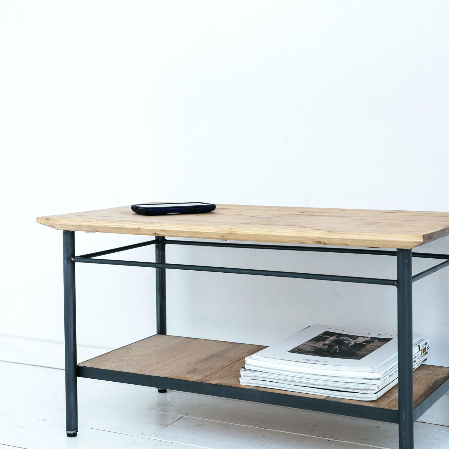 [送料無料] 無垢 ローテーブル リビングテーブル w70 [受注製作] TBL.04