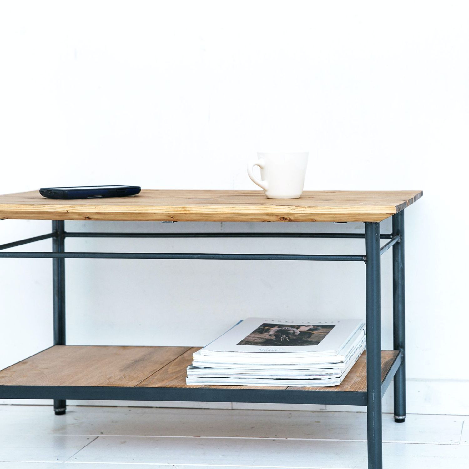 [送料無料] 無垢 ローテーブル リビングテーブル w70 [受注製作] TBL.04