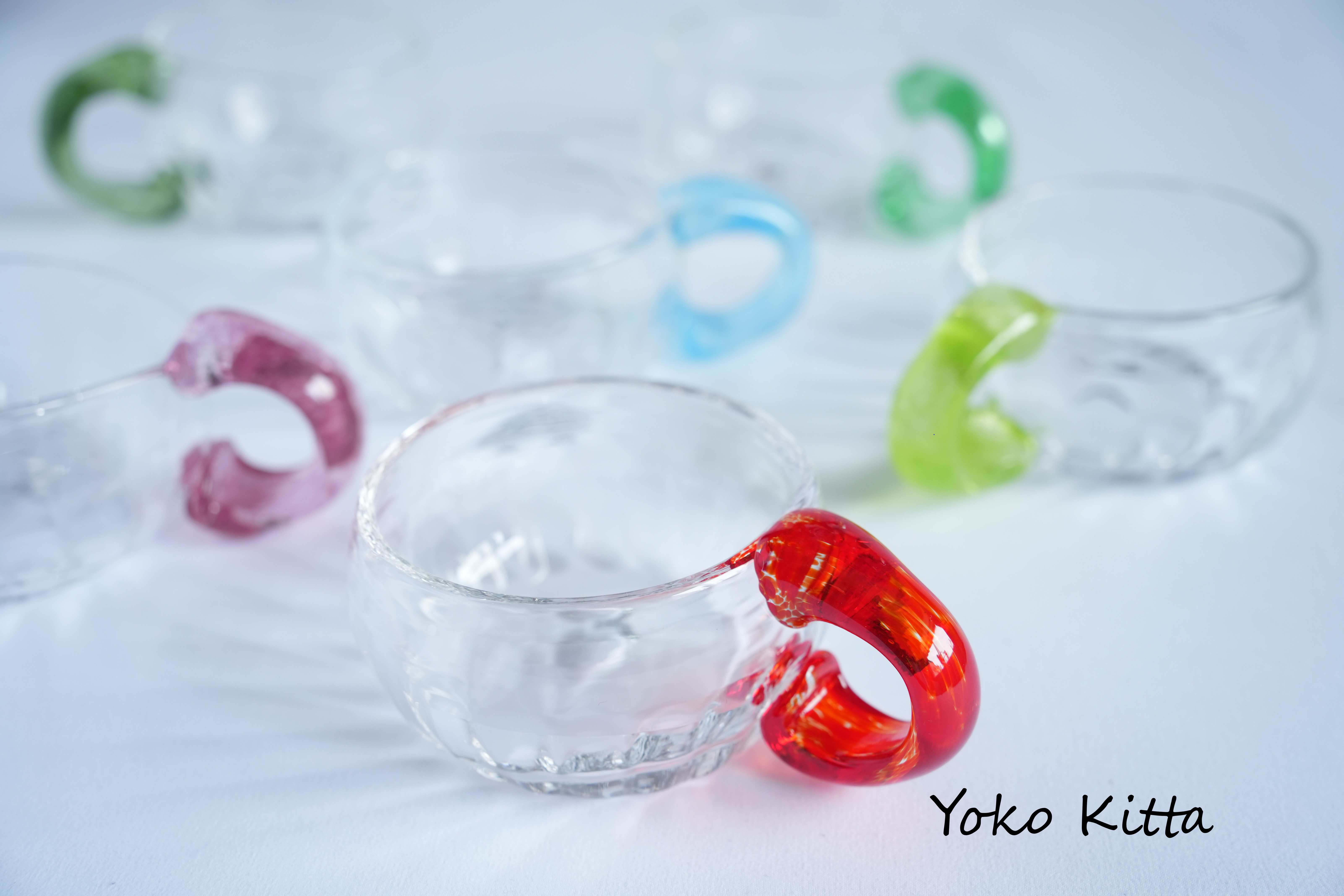 チョコットサラダボウル/緑×紫