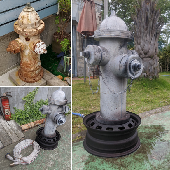 アメリカン消火栓 立水栓 アメリカンガレージ 水道栓 #アメリカン雑貨