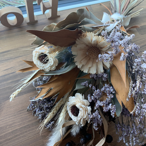 ボタニカルドライ＆ソーラーラナンのナチュラルスワッグ ドライ  