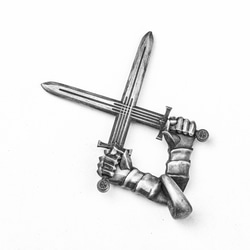 高品質のネックレスペンダント - 十字架の剣のシルバージュエリー - ハンドメイドの銀の剣のペンダント - 意味のあるジ 5枚目の画像